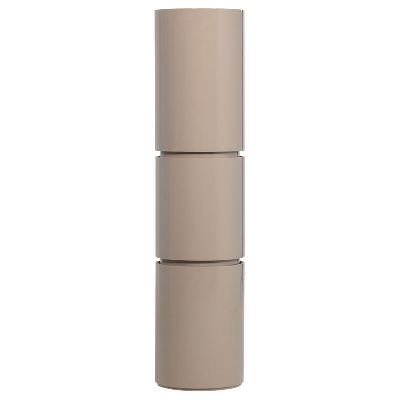 WOOOD SERA Runt Skåp 188xØ45cm Trä Blank Sand