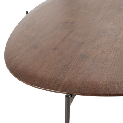 WOOOD KOTA Soffbord 26x121x79 cm MDF/Faner Brun