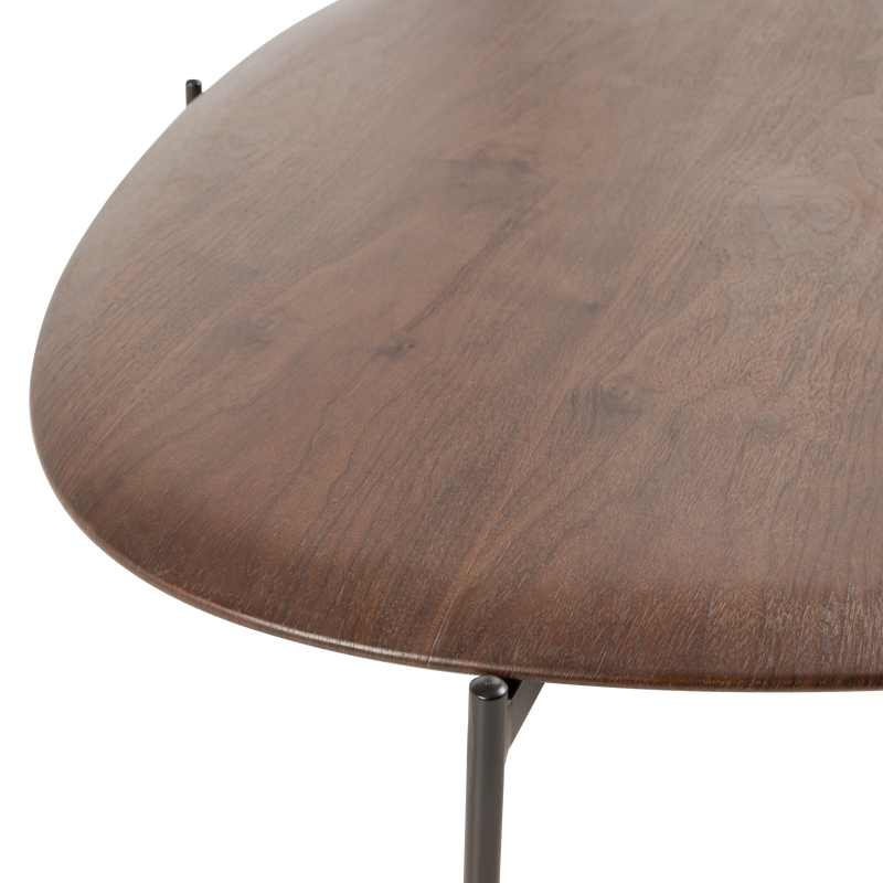 WOOOD KOTA Soffbord 26x121x79 cm MDF/Faner Brun