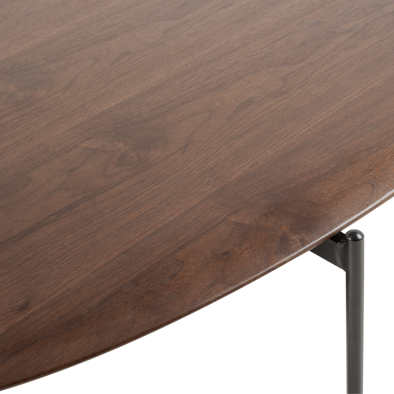 WOOOD KOTA Soffbord 26x121x79 cm MDF/Faner Brun