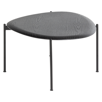 WOOOD KOTA Soffbord 36x92x68 cm MDF/Faner Svart