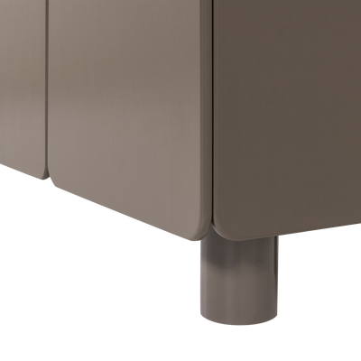 WOOOD ROOT Sideboard 200 cm Furu Tryffelbrun
