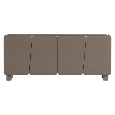 WOOOD ROOT Sideboard 200 cm Furu Tryffelbrun