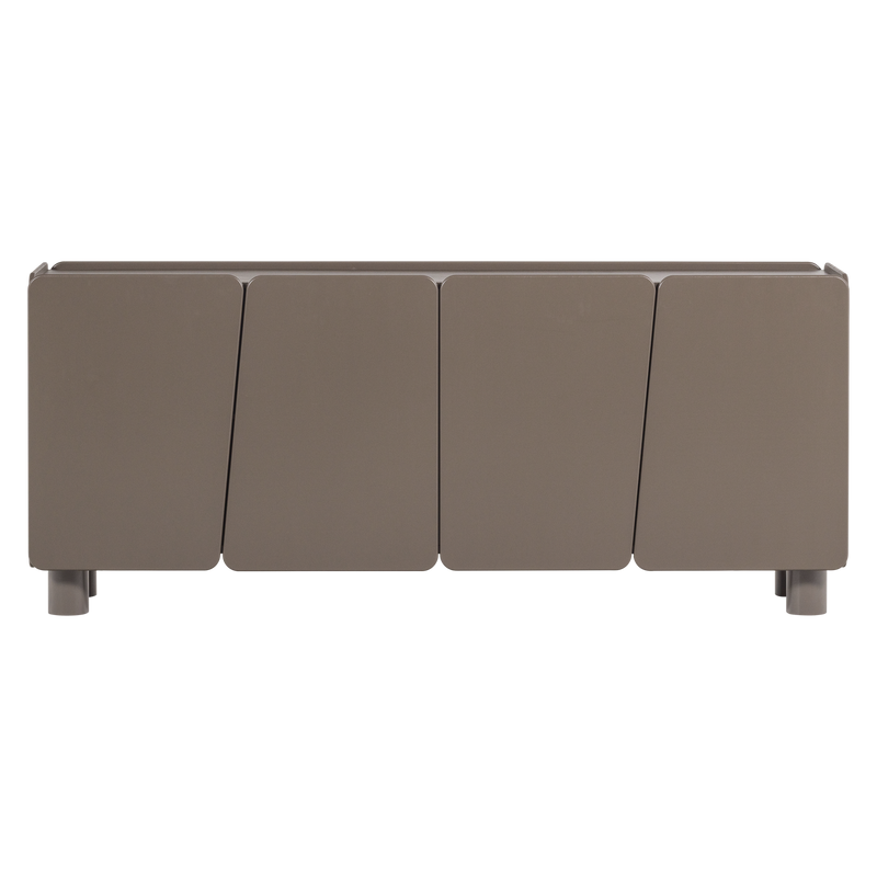 WOOOD ROOT Sideboard 200 cm Furu Tryffelbrun