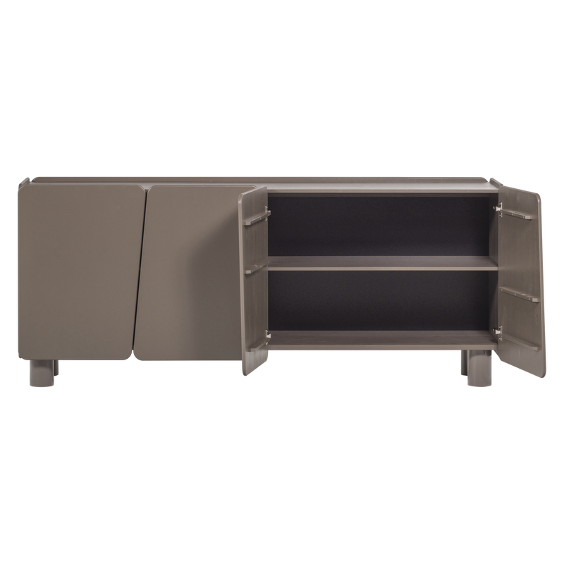 WOOOD ROOT Sideboard 200 cm Furu Tryffelbrun