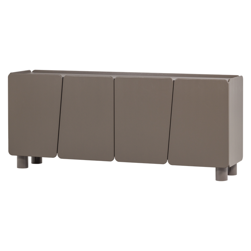 WOOOD ROOT Sideboard 200 cm Furu Tryffelbrun