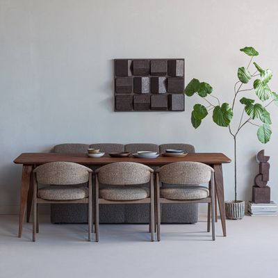 WOOOD RUBO Matbord 220x95 cm Mellan Mangoträ Brun