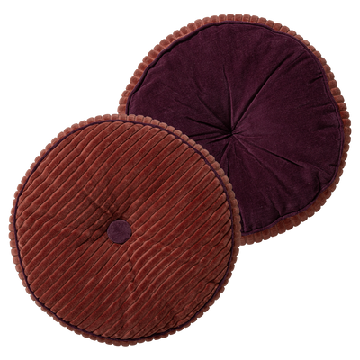 WOOOD Sova kuddar bomullssammet rosa/lila 4-pack
