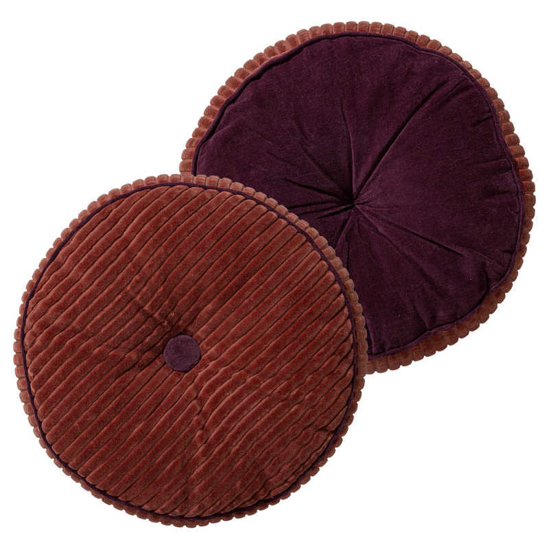 WOOOD Sova kuddar bomullssammet rosa/lila 4-pack