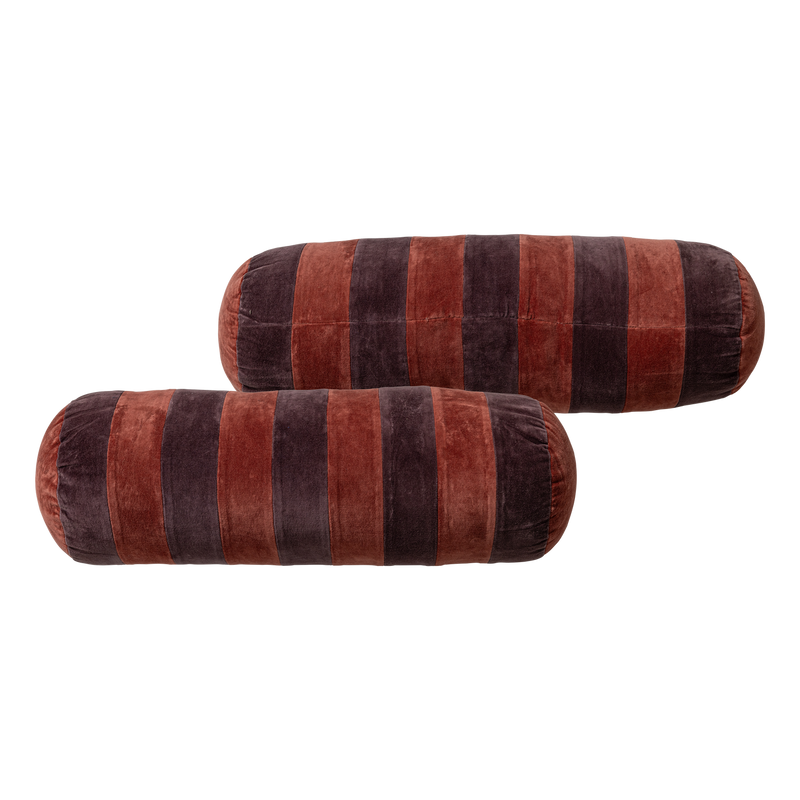 WOOOD Sova kuddar bomullssammet rosa/lila 4-pack
