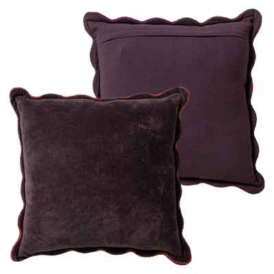 WOOOD Sova kuddar bomullssammet rosa/lila 4-pack