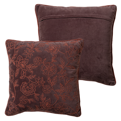 WOOOD Sova kuddar bomullssammet rosa/lila 4-pack