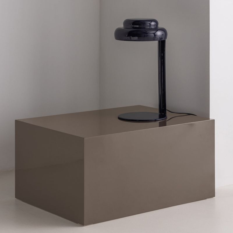 WOOOD Rassy bordslampa metall högglans mörkblå