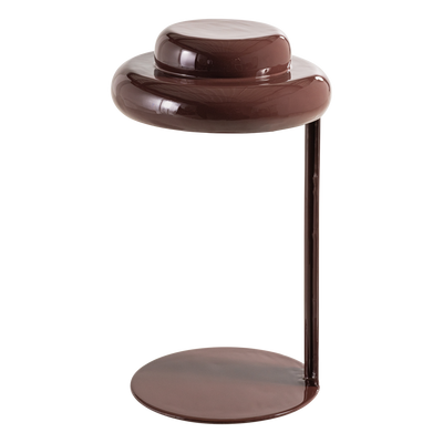 WOOOD Rassy bordslampa metall högglans vinröd