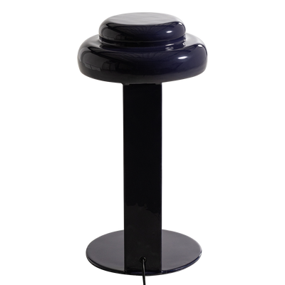 WOOOD Rassy bordslampa metall högglans mörkblå