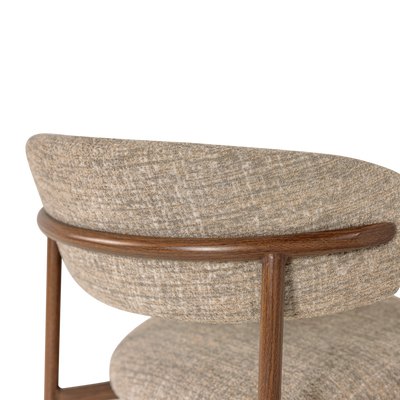WOOOD Kelu matstol natur melange 2-pack