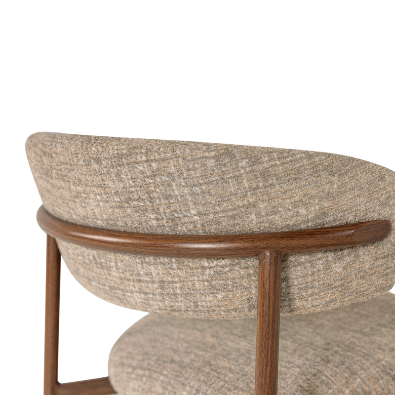 WOOOD Kelu matstol natur melange 2-pack
