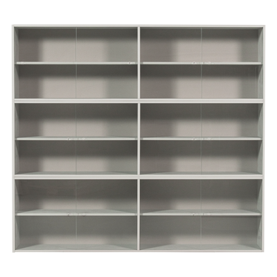 WOOOD Klink vitrinskåp furu mist 200 cm