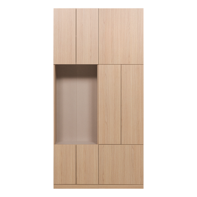 WOOOD Build vitrinskåp kombination 108 cm ekdekor natur