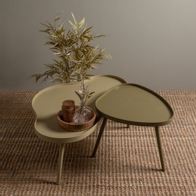 WOOOD MAE Sidobord MDF/Furu Sepia Natur