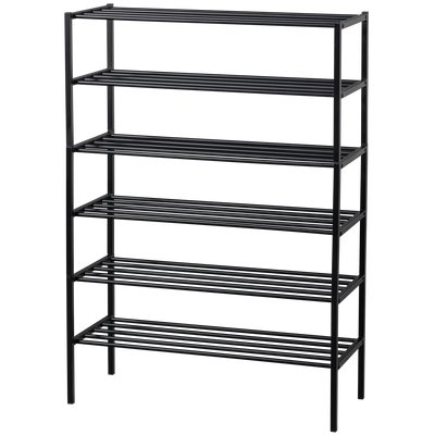 WOOOD FERRO Skohylla 3-pack Metall Svart