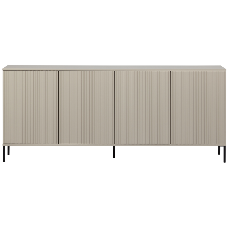 WOOOD NEW GRAVURE Sideboard 200 cm i Furu Dammrosa