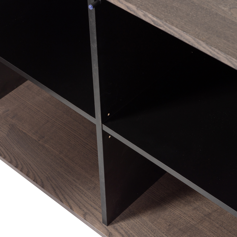 WOOOD NEW GRAVURE Sideboard 200 cm Askfaner Espresso