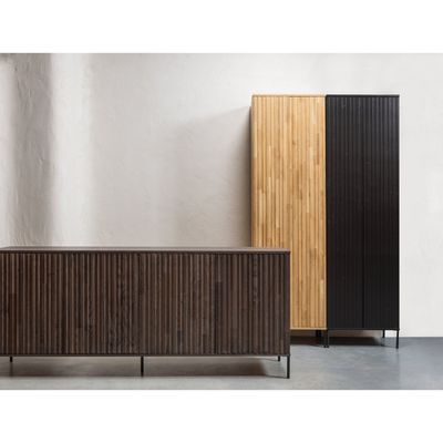 WOOOD NEW GRAVURE Sideboard 200 cm Askfaner Espresso