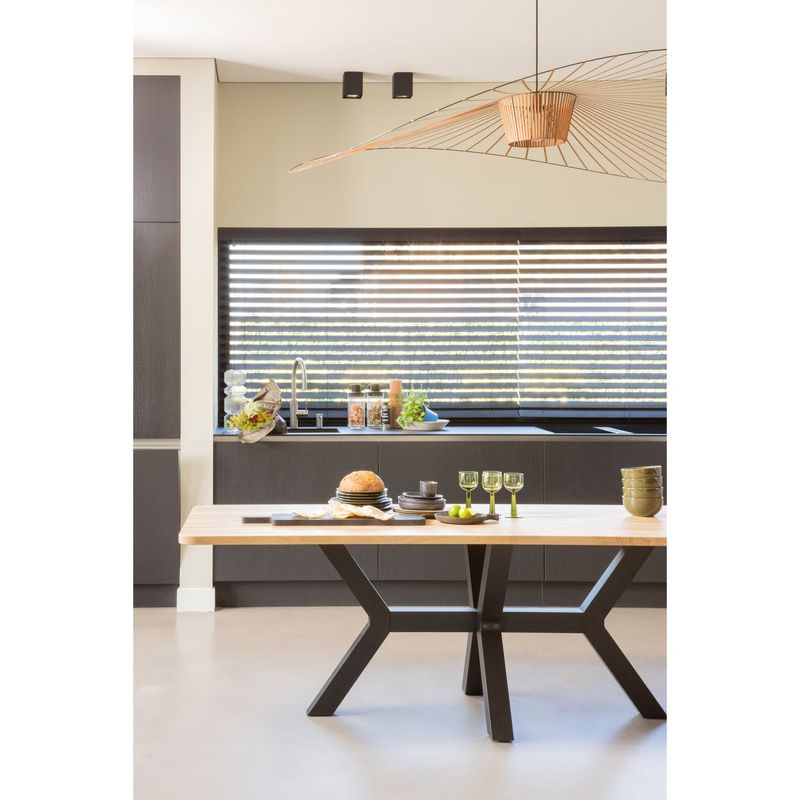 WOOOD COMBI-TABLO: XL Bordsskiva Ek 240x100 & ZEELAND Ben