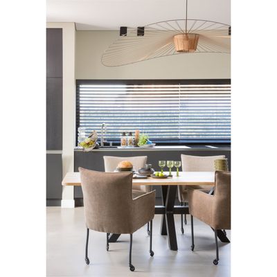 WOOOD COMBI-TABLO: XL Bordsskiva Ek 240x100 & ZEELAND Ben