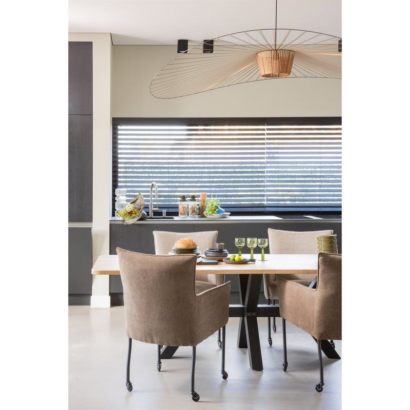 WOOOD COMBI-TABLO: XL Bordsskiva Ek 240x100 & ZEELAND Ben