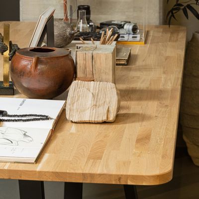 WOOOD COMBI-TABLO: XL Bordsskiva Ek 240x100 & DRENTHE Ben