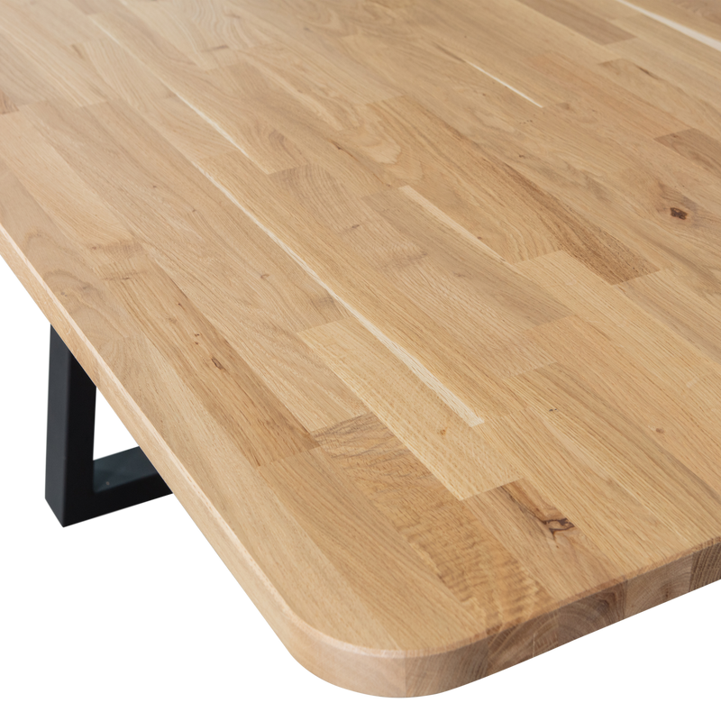 WOOOD COMBI-TABLO: XL Bordsskiva Ek 240x100 & DRENTHE Ben