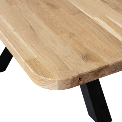 WOOOD COMBI-TABLO: XL Bordsskiva Ek 240x100 & ZEELAND Ben