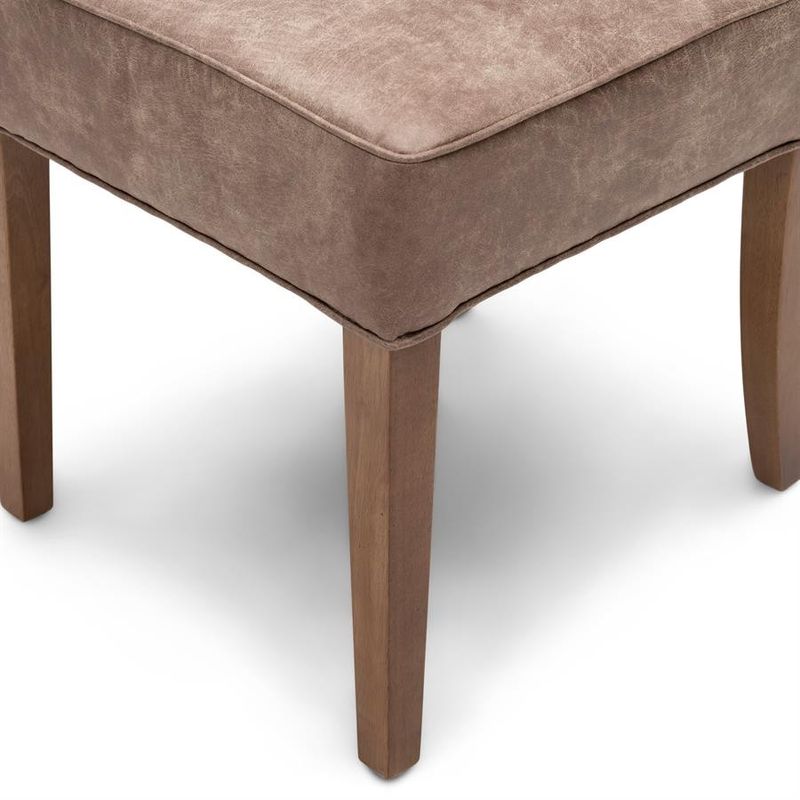Riviera Maison Hampton Classic matstol kamelbrun