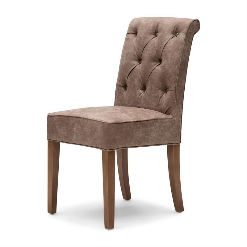 Riviera Maison Hampton Classic matstol kamelbrun