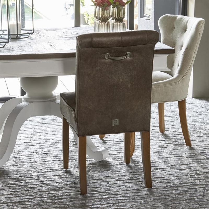 Riviera Maison Hampton Classic matstol brun