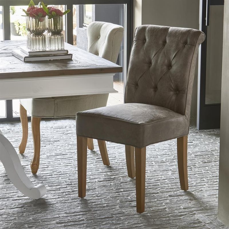 Riviera Maison Hampton Classic matstol brun