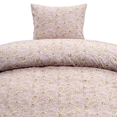 Borganäs Aurora Microfiber påslakanset aprikos 150x210 cm 2 delar