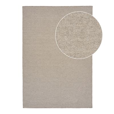 House Nordic Nila Matta - Handvävd, mörksand, 200x300 cm