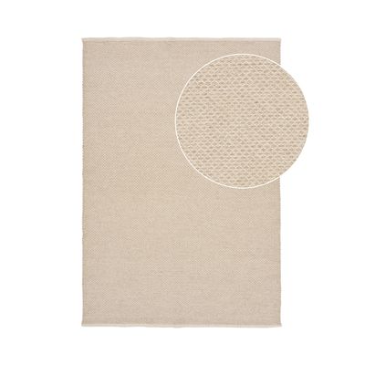 House Nordic Gaya Matta - Handvävd, beige, 160x230 cm