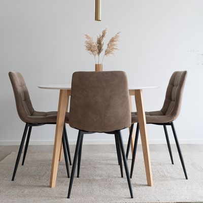 House Nordic Vojens och Middelfart Matgrupp Brun/Vit