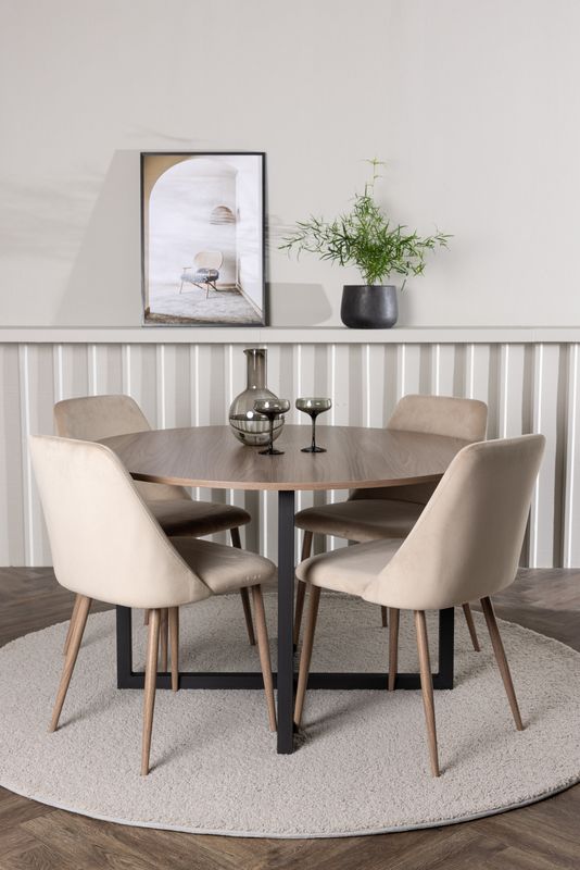 Venture Home Matgrupp Durango med Stolar Night