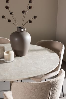 Venture Home Lycke Matbord med Modesto Matstol