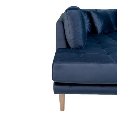 House Nordic Lido U-soffa Öppen Ände Mörkblå
