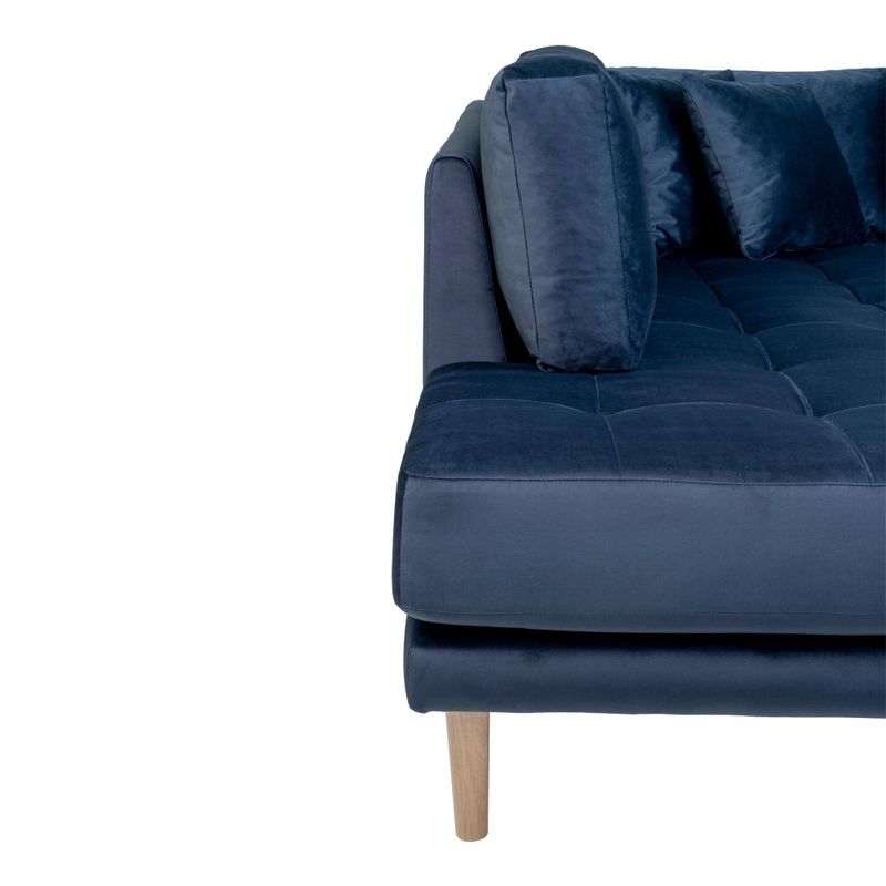 House Nordic Lido U-soffa Öppen Ände Mörkblå