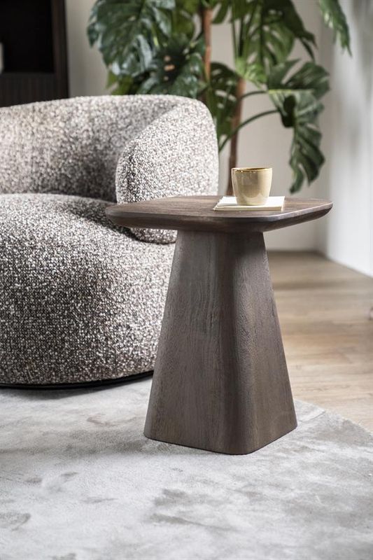 Eleonora Sidobord Aron 40x40 - Brun