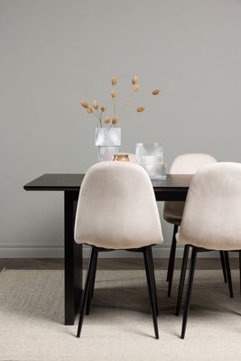 Venture Home Matgrupp Vail med stolarna Polar