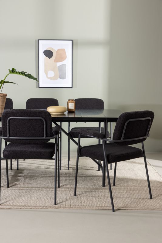 Venture Home Matgrupp Astrid med stolarna Yesterday