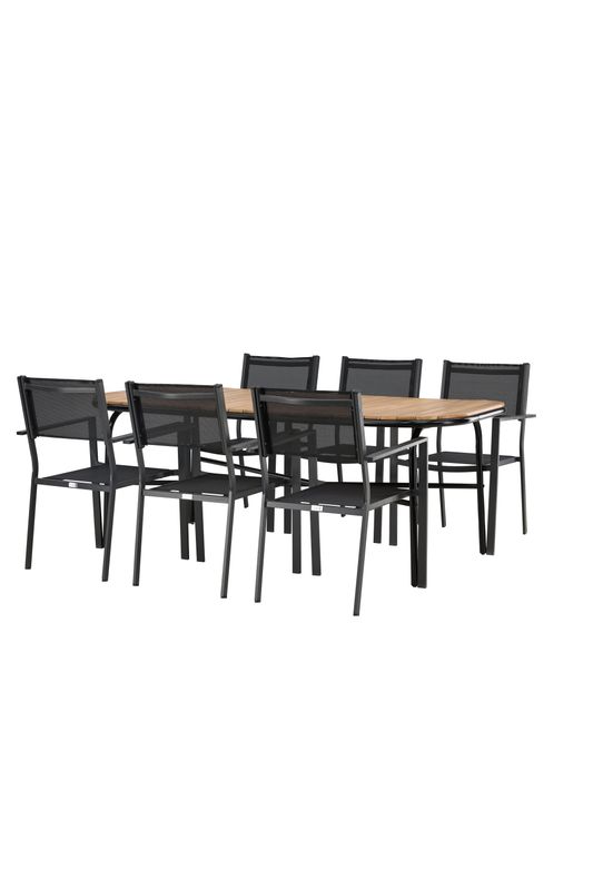 Venture Home Holmbeck Rektangulär Matgrupp